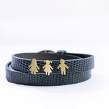 Family Strap Leather Bracelet