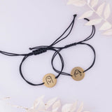 Couple Coin Bracelet for Him