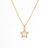 Star Enamel Necklace