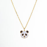 Panda Enamel Necklace