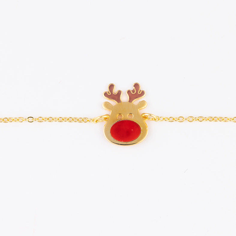 Enamel Deer bracelet