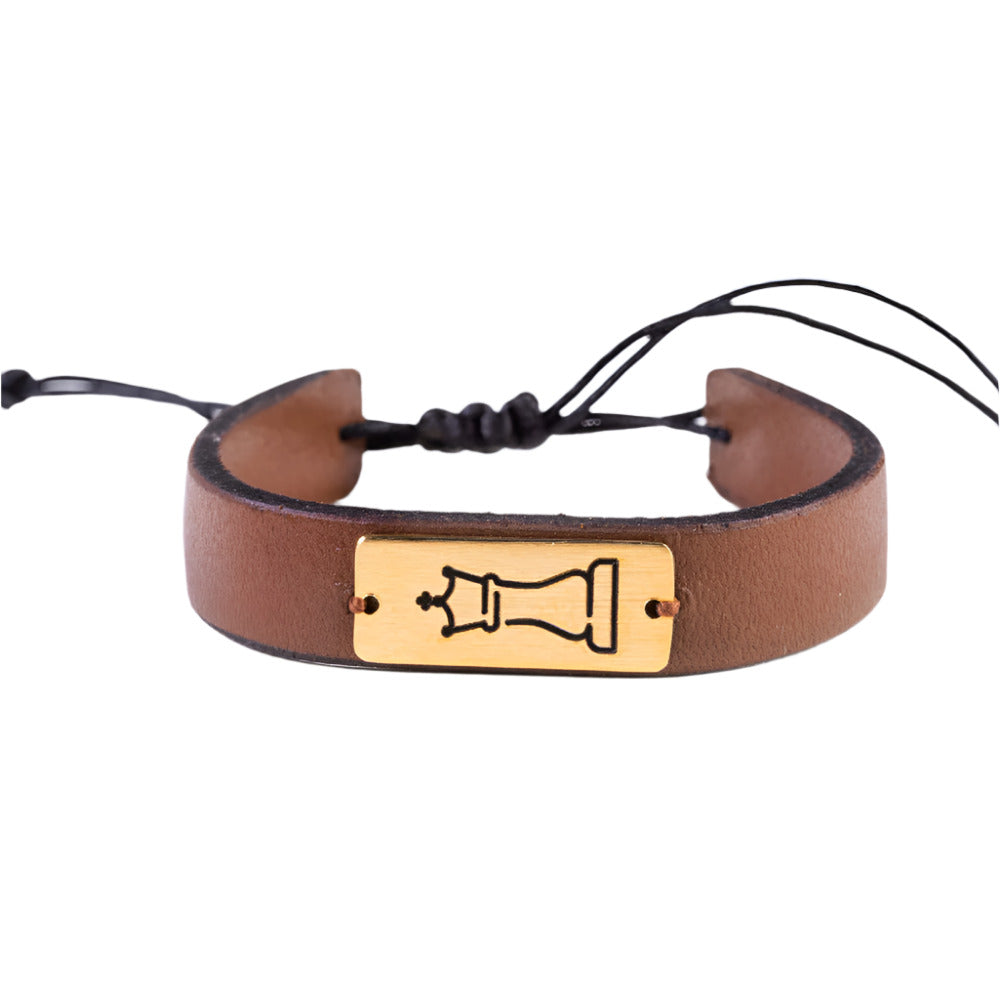 King & Queen Leather Bracelets