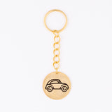 Car Engraving Keychain