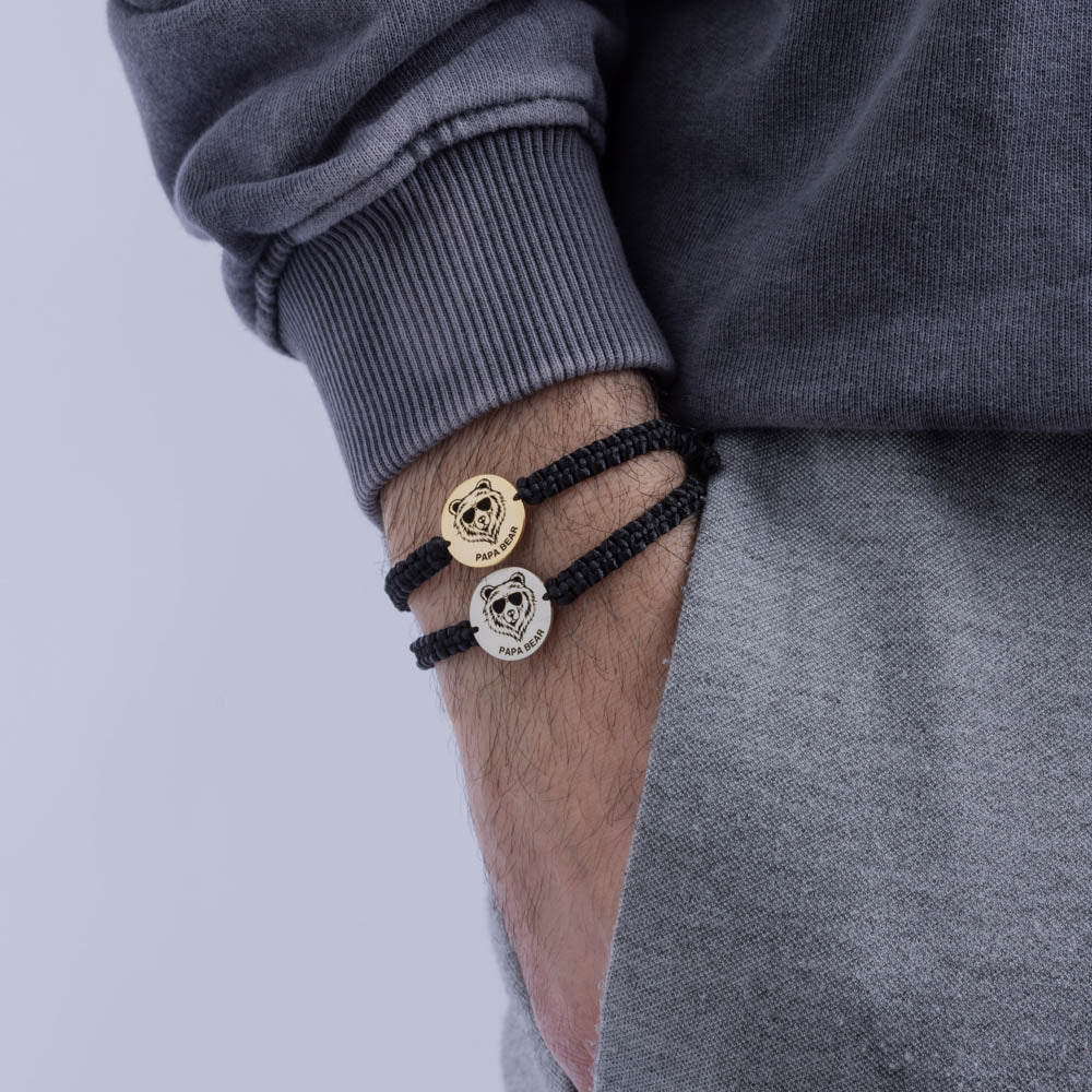 Papa Bear Bracelet