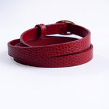 Mom Nickname Strap Leather Bracelet