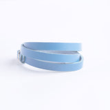 Strap Leather Bracelet with Charms