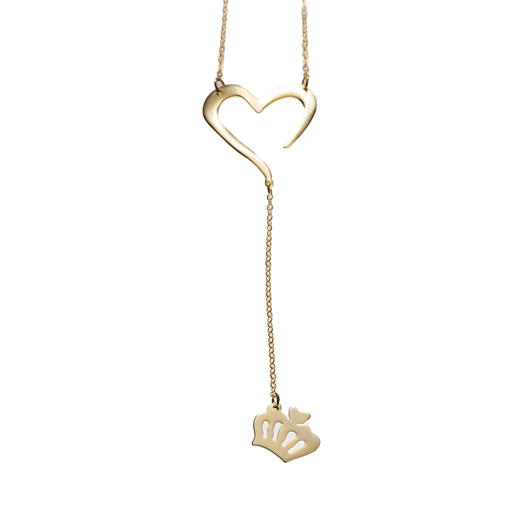 The Heart-Crown Necklace