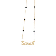 Load image into Gallery viewer, Name Necklace with Beads
