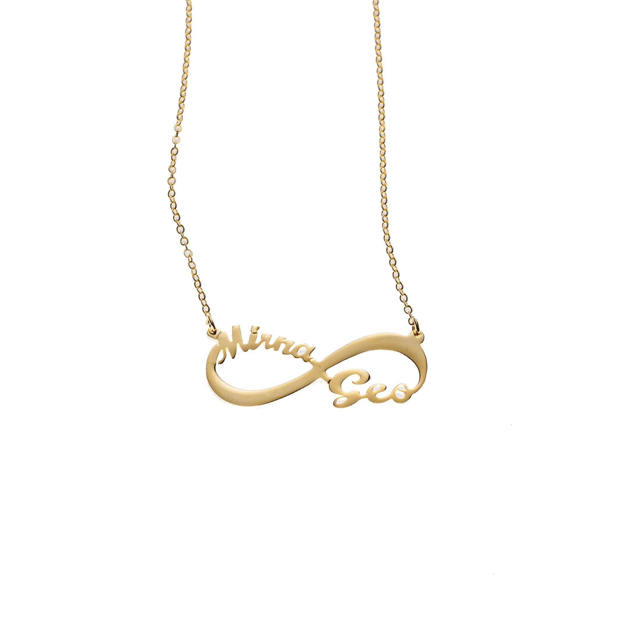 Infinity Names Necklace
