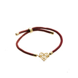 Geometric Heart Bracelet