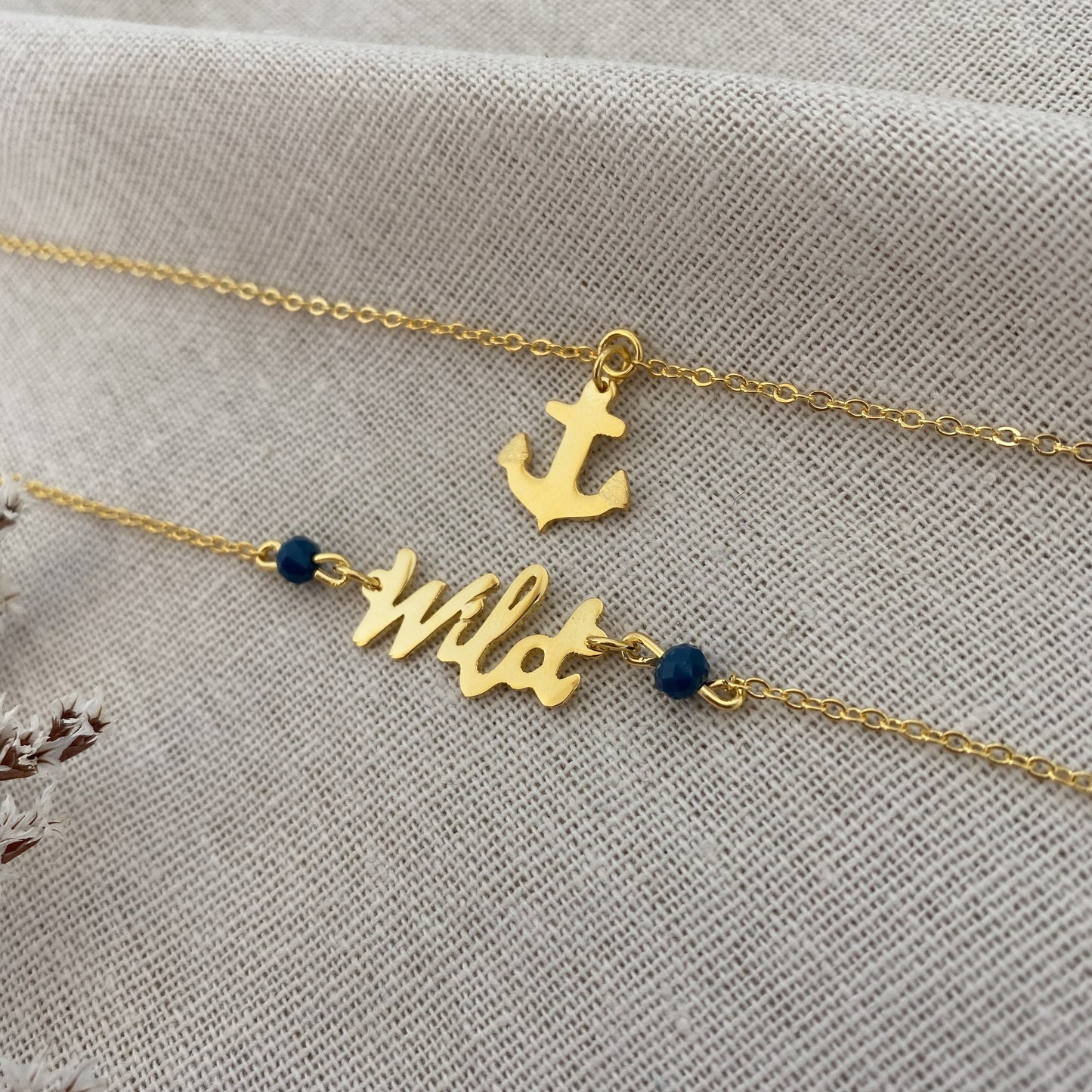 Wild & Anchor Anklets