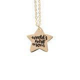 Special Engraving Star Necklace