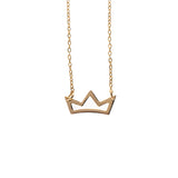 Simple Crown Necklace