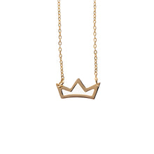 Load image into Gallery viewer, Simple Crown Necklace
