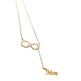 Infinity with Mom Necklace