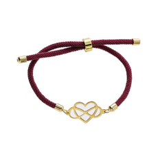 Load image into Gallery viewer, Heart infinity Bracelet
