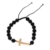 Beaded Cross Bracelet