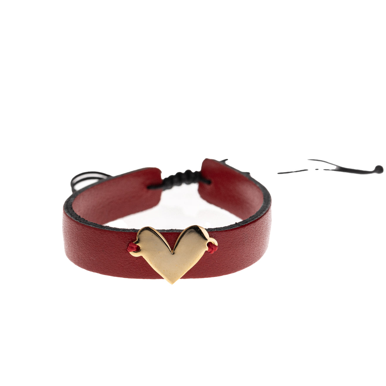 Mini Heart Leather Bracelet