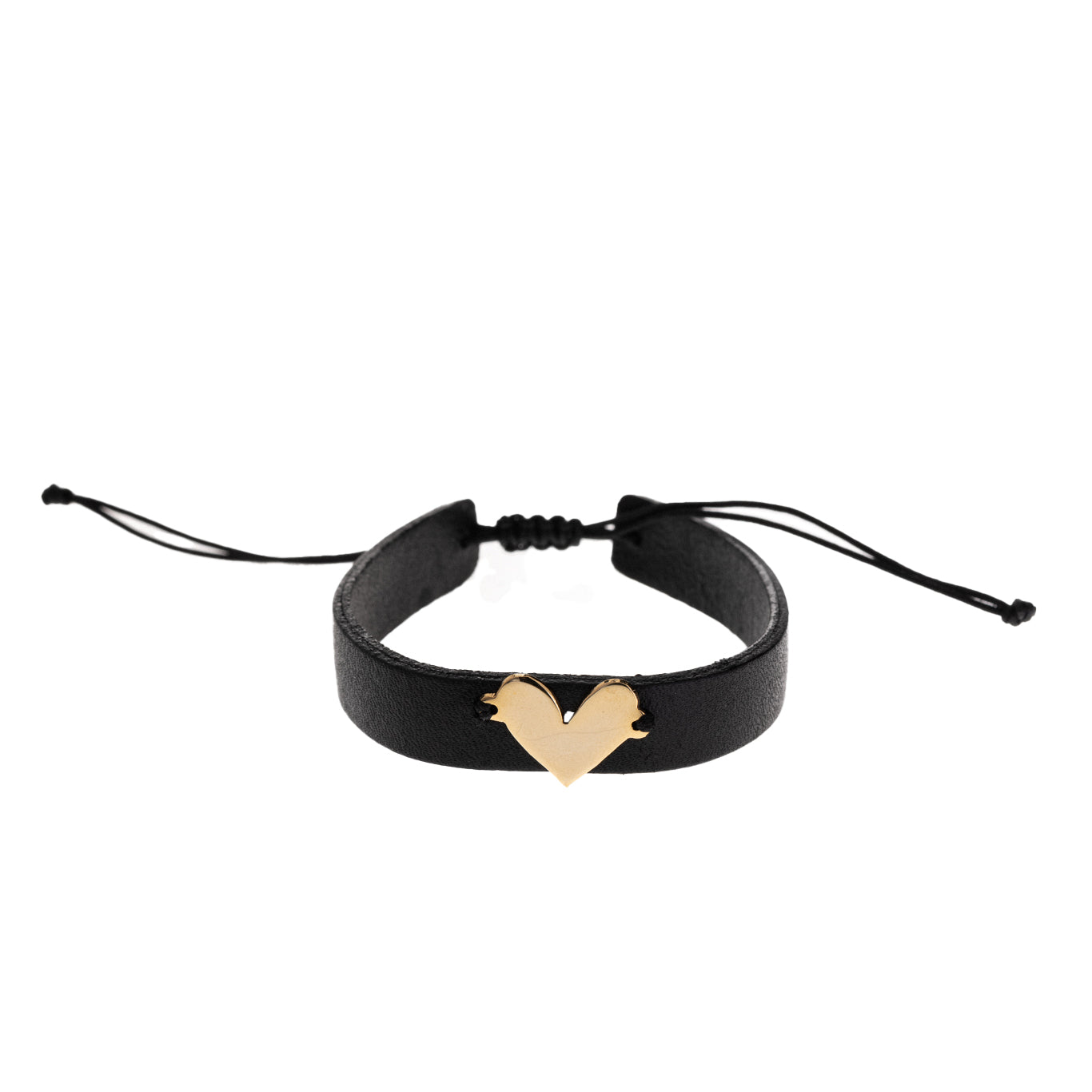 Mini Heart Leather Bracelet