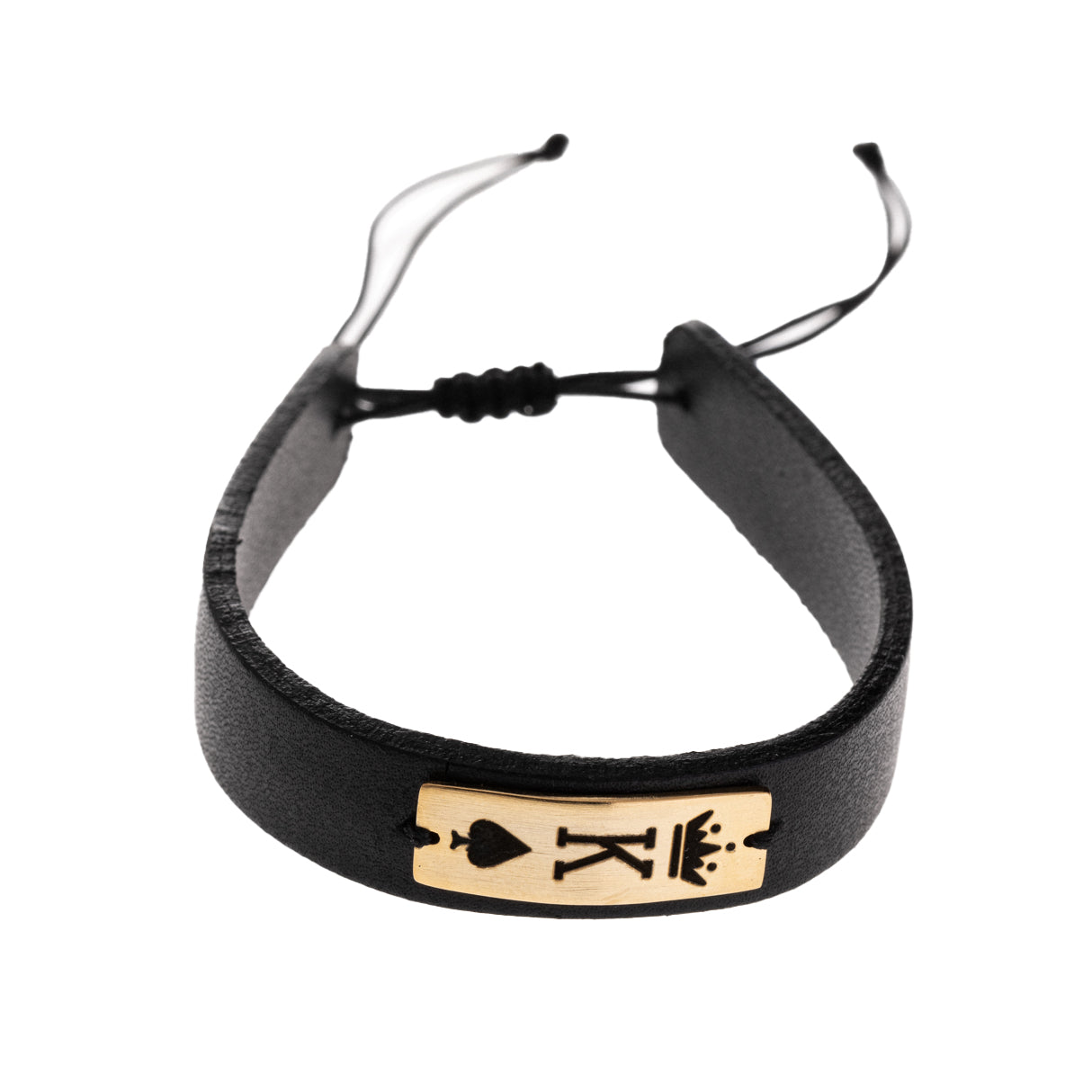 King & Queen Leather Bracelets