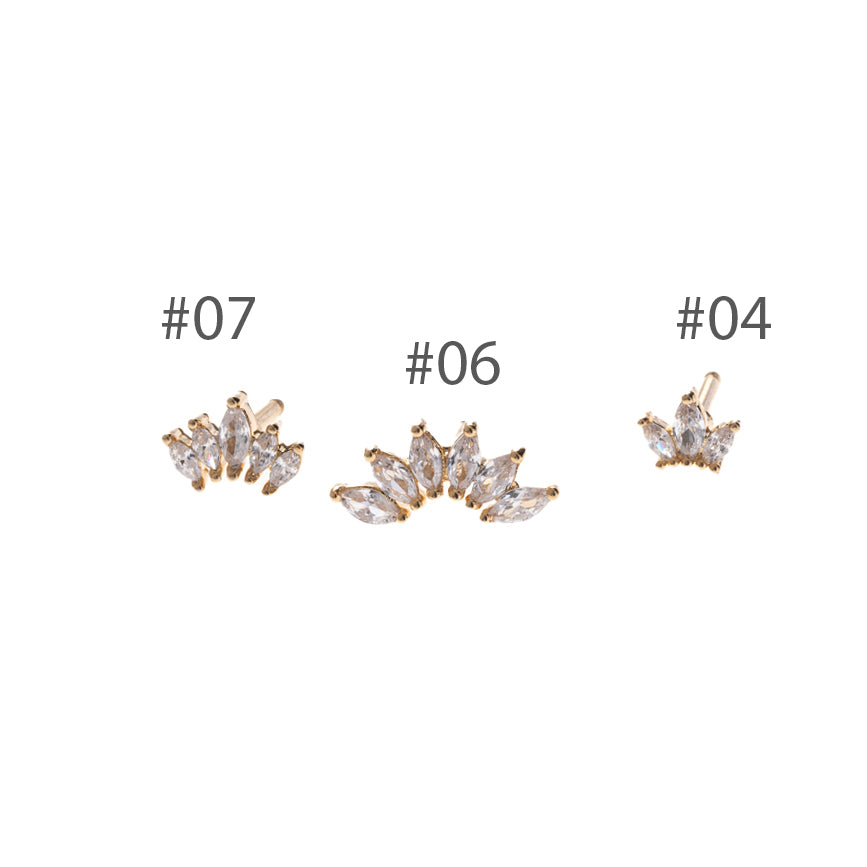 Mini Strass Earrings (one side)