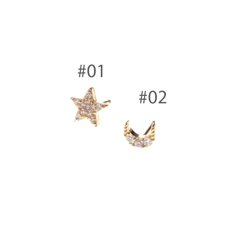 Mini Strass Earrings (one side)
