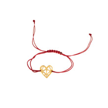 Load image into Gallery viewer, Geometric Heart Anklet
