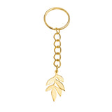 Leaves Keychain