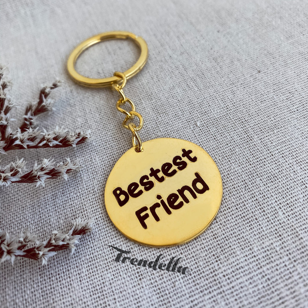 Best Friends Keychain